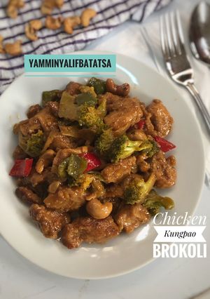 Foto resep Chicken Kungpao Brokoli