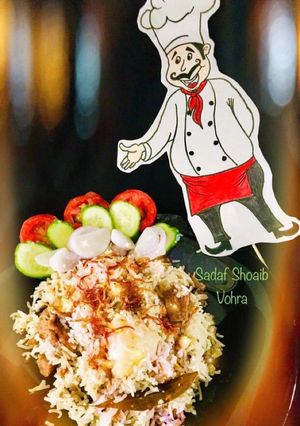 A picture of Beef Yakhni Pulao.