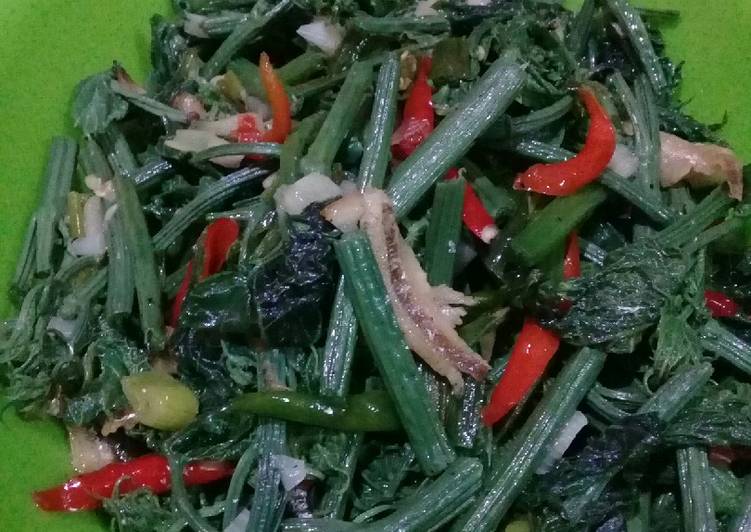 Resep 5. Tumis pucuk daun labu siam, Lezat