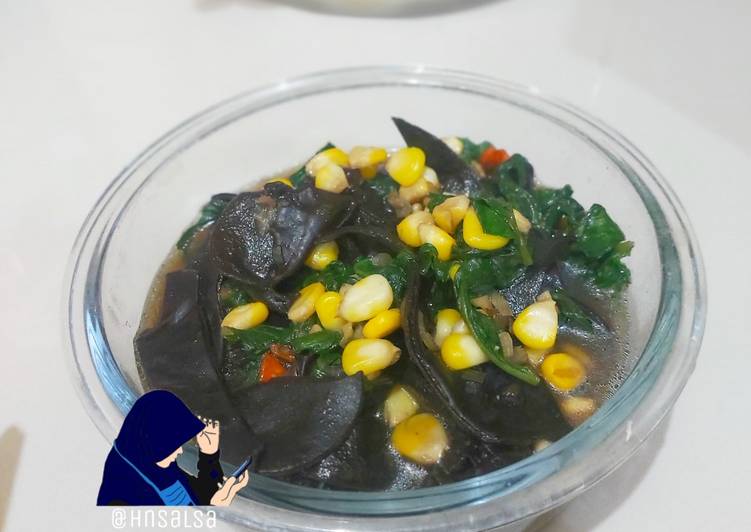 Tumis Kangkung Jamur Kuping