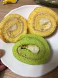Cheese Sauce Swiss Roll Cake
