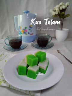 Foto resep Kue talam pandan