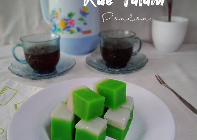 Kue talam pandan