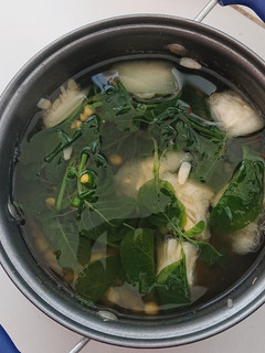 Foto resep Sayur bayam segar simple