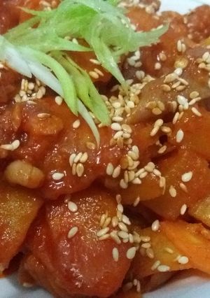 Foto resep Simple Dakgalbi