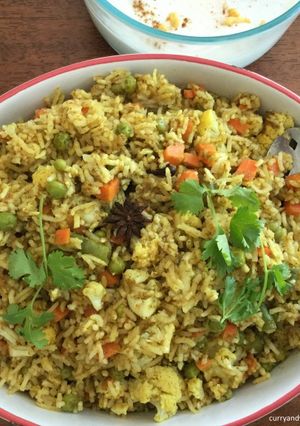 A picture of Quick Vegetable Pulao.