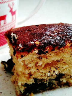 Una foto de Bizcocho de vainilla y chispas de chocolate