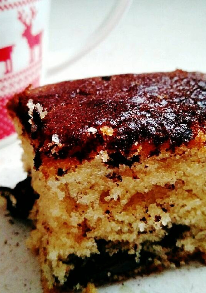 Una foto de Bizcocho de vainilla y chispas de chocolate