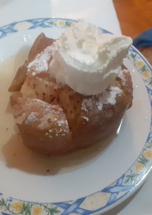 Una foto de Manzanas asadas