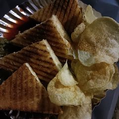 A picture of Veg grilled sandwich.