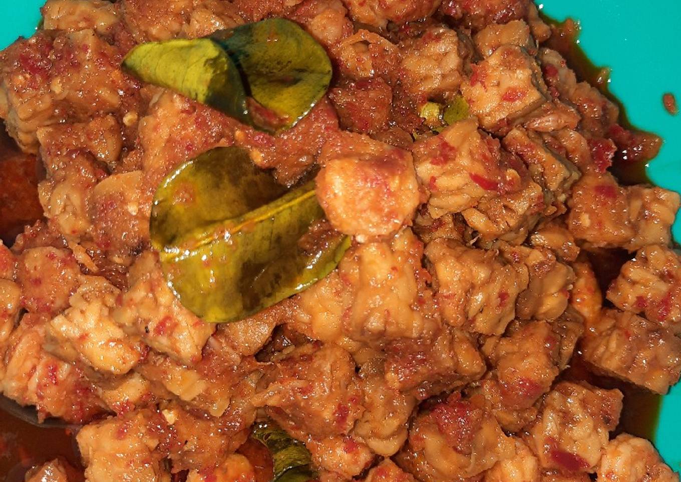 Balado Udang Tempe