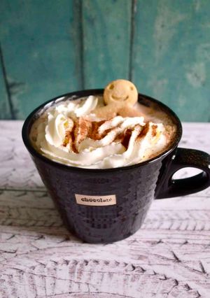 A picture of Ginger Spiced Hot Chocolate.
