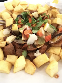 Foto de Carne de Porco à Alentejana