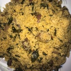 A picture of Dambun couscous, kus kus.