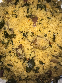 A picture of Dambun couscous, kus kus.