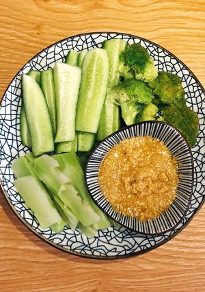 Hình của món Sốt chấm đồ luộc eatclean.