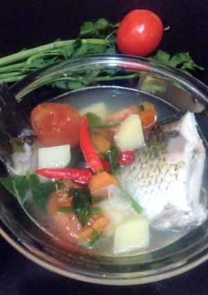 Foto resep Sup Ikan Mas/Gurame