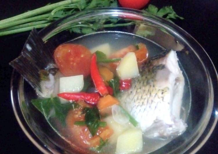 Resep Sup Ikan Mas/Gurame, Lezat