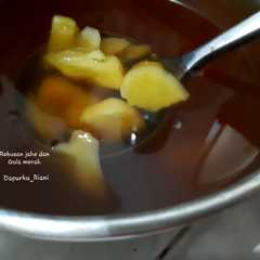 83. Rebusan jahe dan gula merah-レシピのメイン写真