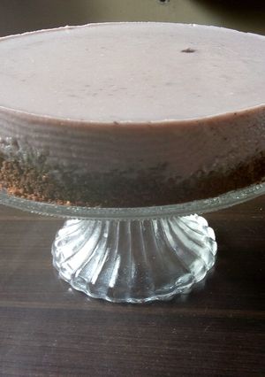 Una foto de Cheesecake de Arándano