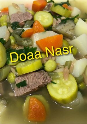 صورة لوصفة شوربة خضار