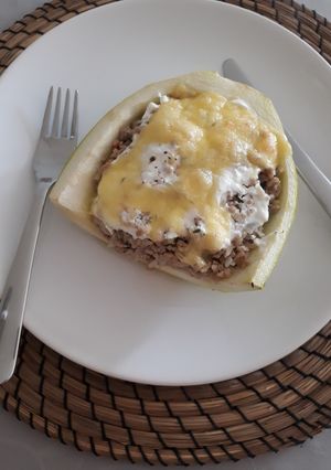 Töltött tök recept fotója