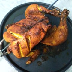 A picture of Steam roast chicken.