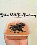 Boba Milk Tea Pudding