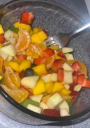 A picture of Rainbow Fruit Salad.