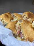 Mushroom, Bacon, and Cream Empanada
