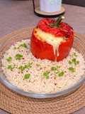 Poivrons farcis (façon chou farci)
