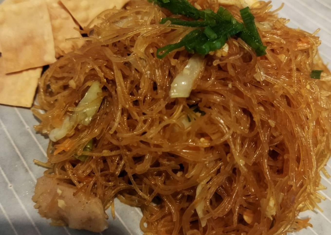 Bihun goreng sederhana