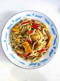 Oseng Jamur Kancing Tahu Tauge