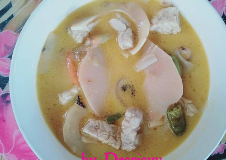 Resep Sayur Lodeh Rebung, Enak Banget