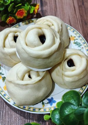 Foto resep Bakpao Mawar Isi Selai Cokelat