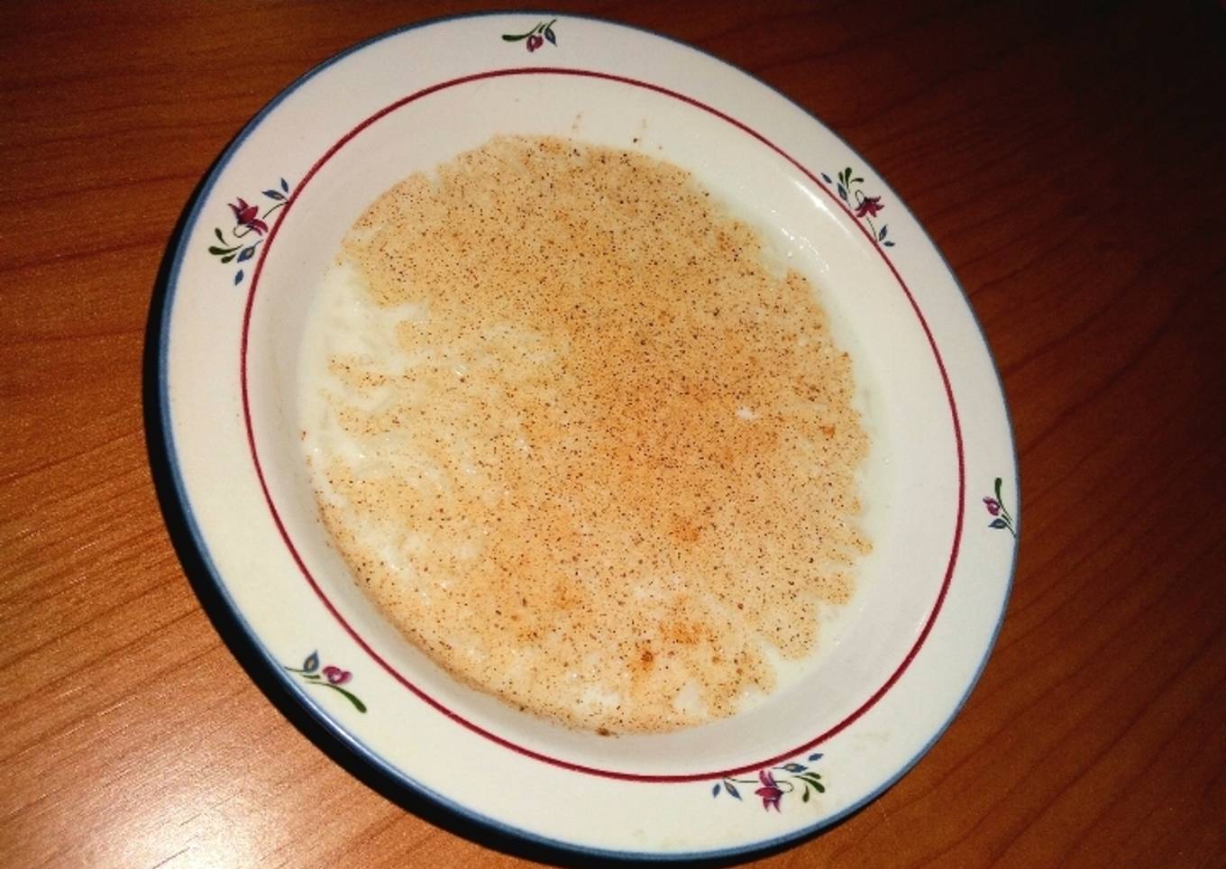 Arroz con leche (con leche en polvo)