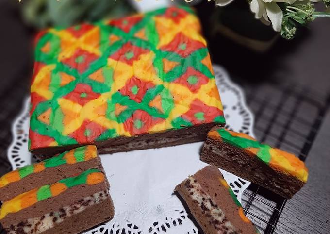 Resep Trio Chocomoca Batik Cake Oleh Alifah Lestari Cookpad