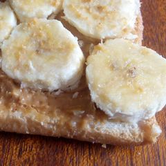 A picture of Peanut Butter and Banana Sandwich.