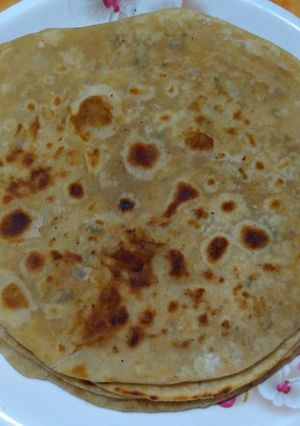 A picture of Sattu ka Paratha.