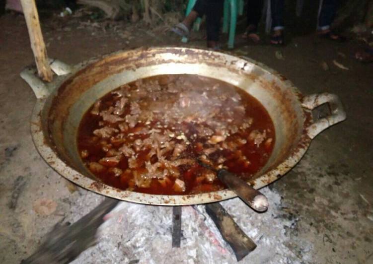 Rendang ayam alang ibu rika
