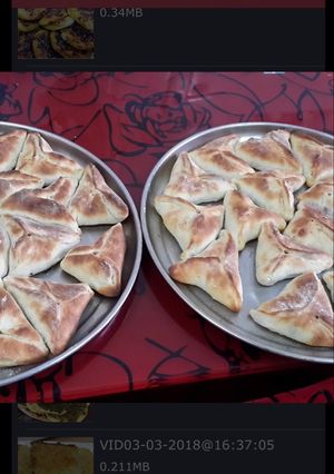 صورة لوصفة فطاير سبانخ