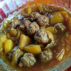 A picture of Semur Bola Daging Sapi ala Epin #KitaBerbagi.