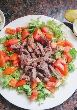 Una foto de Ensalada asiática (keto)