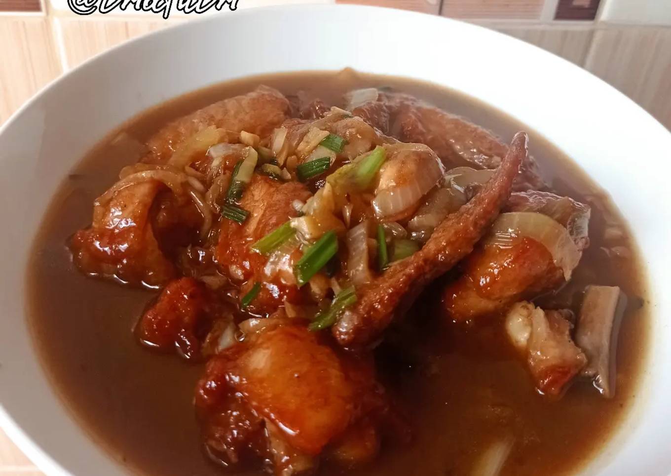 Ayam goreng mentega kental