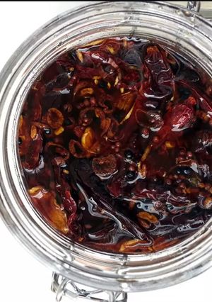 A picture of Sichuan Chili Oil.