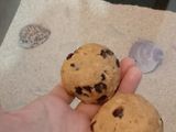 Chocochip rolled oat scone