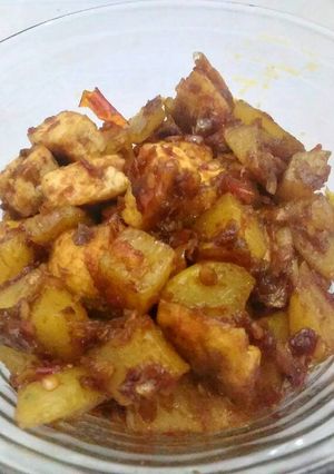 Foto resep Tahu Kentang Balado