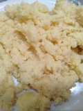 Remahan Keju (isian / filling roti manis)