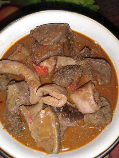 A picture of Offal pepper soup.