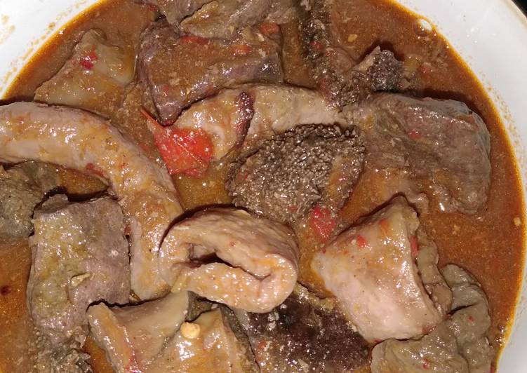 Step-by-Step Guide to Prepare Ultimate Offal pepper soup